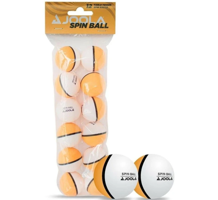 MÍČKY NA STOLNÍ TENIS JOOLA SPINBALL 12 KS MÍČKY NA STOLNÍ TENIS JOOLA SPINBALL 12 KS