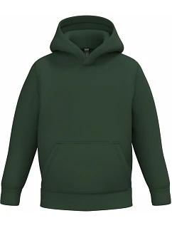 Kariban K 477 Dětská mikina s kapucí 20.K477 forest green