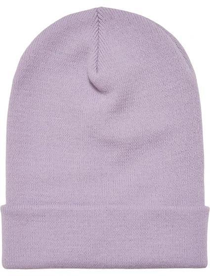 Dlouhá pletená čepice lilac model 22478663 - Flexfit Dlouhá pletená čepice lilac model 22478663 - Flexfit