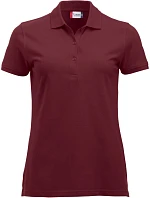 Clique Classic Marion S/S Dámské piqué polo z těžké bavlny 67.8246 burgundy Clique Classic Marion S/S Dámské piqué polo z těžké bavlny 67.8246 burgundy