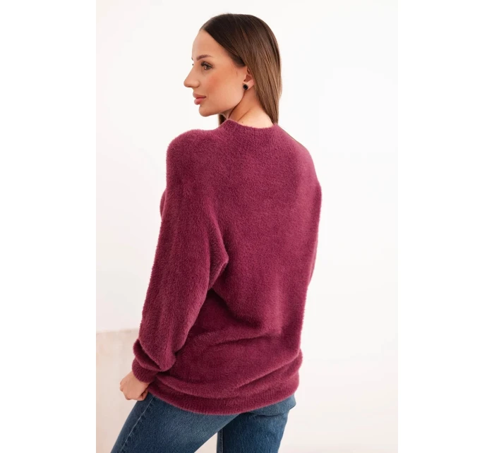 Dámský svetr s a dlouhým rukávem model 21780801 - K-Fashion Dámský svetr s a dlouhým rukávem model 21780801 - K-Fashion
