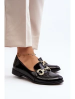 Dámské Mokasíny S Ozdobou Černé model 21646379 - Zazoo