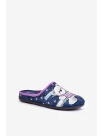 Dámské domácí pantofle  Námořnická modrá model 21681235 - Inblu