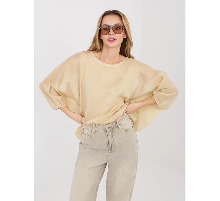 Bluzka IT BZ model 22027573 beżowy - FPrice