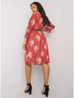 Sukienka LK SK model 21258845 bordowy - FPrice