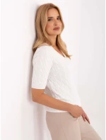 Sweter PM SW B model 21305690 ecru - FPrice Sweter PM SW B model 21305690 ecru - FPrice