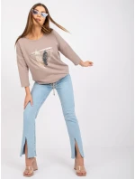 Halenka RV BZ 0224.42 tmavě lila Halenka RV BZ 0224.42 tmavě lila