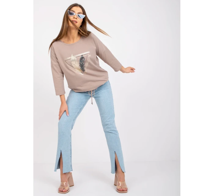 Halenka RV BZ 0224.42 tmavě lila Halenka RV BZ 0224.42 tmavě lila