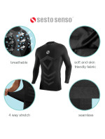Sesto Senso Thermo Top Short CL39 Black