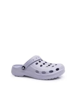 Dámské Nazouváky šedé Pěnové Crocsy EVA Dámské Nazouváky šedé Pěnové Crocsy EVA