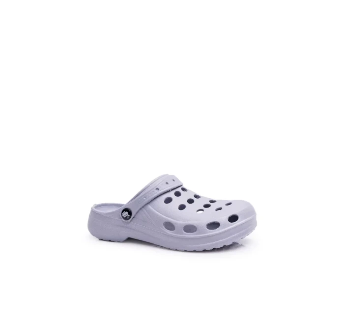 Dámské Nazouváky šedé Pěnové Crocsy EVA Dámské Nazouváky šedé Pěnové Crocsy EVA