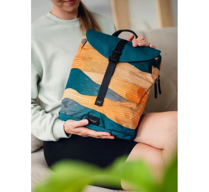 Městský batoh VUCH Corbin Waves Green