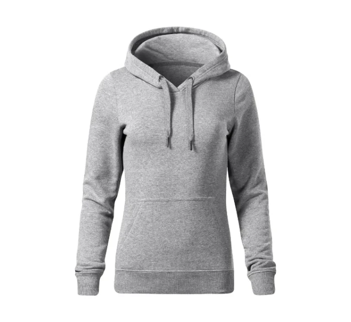 Break mikina dámská šedý melír Break mikina dámská šedý melír