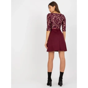 Dámské šaty LK SK 506582 fialové - Lakerta Dámské šaty LK SK 506582 fialové - Lakerta