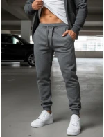 Pánské antracitové tepláky model 21962353 - Dstreet Pánské antracitové tepláky model 21962353 - Dstreet