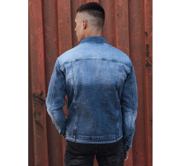 Pánská modrá džínová bunda FashionStreet TX4853