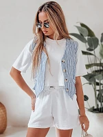 Dámské šortky OWN STYLE white FashionStreet SY0456