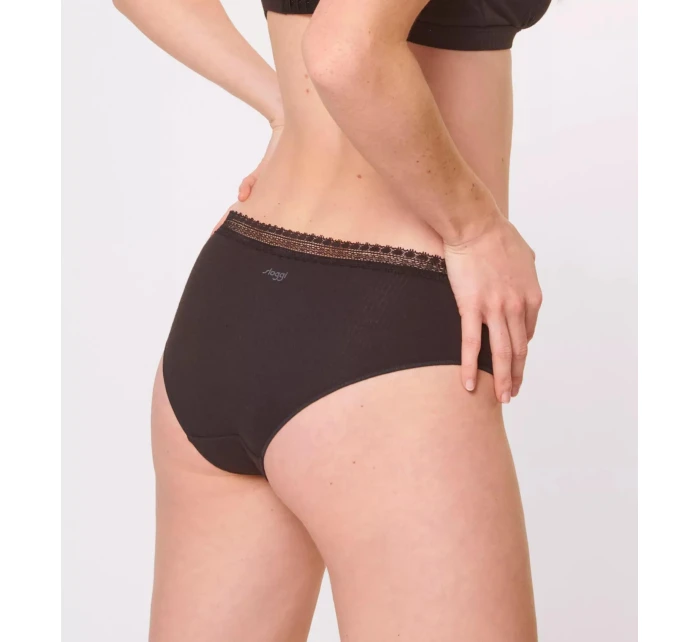 sloggi GO Ribbed R Hipster C2P - BLACK - SLOGGI BLACK - SLOGGI sloggi GO Ribbed R Hipster C2P - BLACK - SLOGGI BLACK - SLOGGI