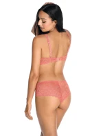Dámské brazilky 053/54/2 Carmela peach - MAT Dámské brazilky 053/54/2 Carmela peach - MAT