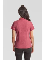 Fruit of the Loom Lady-Fit 65/35 Polo Dámské piqué polo 16.3212 heather grey Fruit of the Loom Lady-Fit 65/35 Polo Dámské piqué polo 16.3212 heather grey