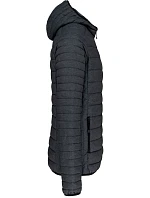 Kariban K 6110 Lehká pánská prošívaná bunda s kapucí 20.6110 marl dark grey Kariban K 6110 Lehká pánská prošívaná bunda s kapucí 20.6110 marl dark grey