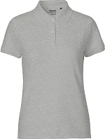 Neutral O 22980 Dámské piqué polo z bio bavlny 77.2280 sport grey