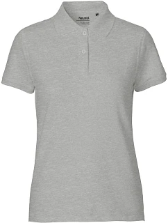 Neutral O 22980 Dámské piqué polo z bio bavlny 77.2280 sport grey
