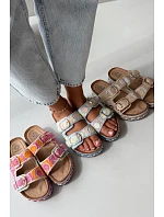 sandály na platformě s Růžové model 22147449 - Boto