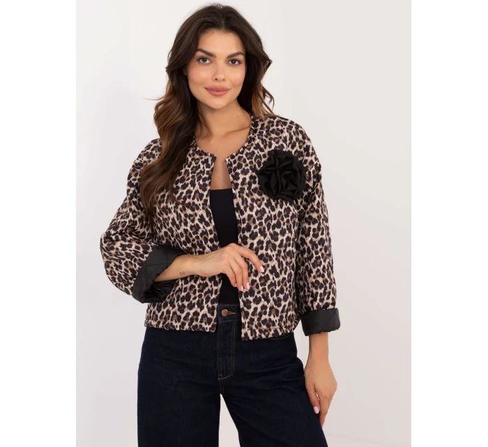 Kurtka DHJ KR czarno beżowy model 20514038 - FPrice Kurtka DHJ KR czarno beżowy model 20514038 - FPrice