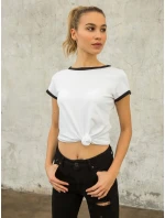 Tričko RV BZ 5234.11P bílá a černá Tričko RV BZ 5234.11P bílá a černá