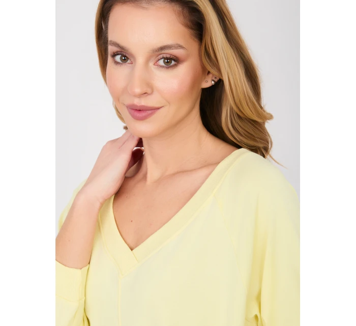 Sukienka RV SK model 22013870 jasny żółty - FPrice