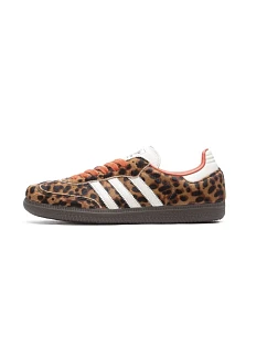 Adidas Samba OG W Leopard Preloved Red JI2734 dámské boty