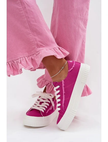 Dámské tenisky na platformě O`NEILL SPINNA C WOMEN LOW 90261009.06R Fuchsiová