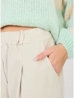 Kalhoty MI SP 2690.00 světle béžové