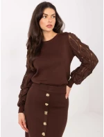 Jumper PM SW YIS1077.83 hnědý Jumper PM SW YIS1077.83 hnědý