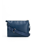 Monnari Bags Dámská kabelka s jemným vzorem Navy Blue