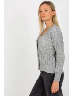 Svetr na zapínání model 175416 Rue Paris Svetr na zapínání model 175416 Rue Paris