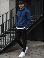 Pánská mikina s kapucí modrá Dstreet model 21962540 - FashionStreet Pánská mikina s kapucí modrá Dstreet model 21962540 - FashionStreet