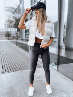 Dámské žebrované legíny JUST grey FashionStreet UY1586