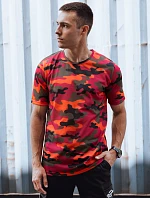Pánská oranžová košile moro FashionStreet RX5592