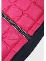 Oboustranná bunda ve tmavě barvě pro přechodné období model 20610204 - Libland Oboustranná bunda ve tmavě barvě pro přechodné období model 20610204 - Libland