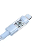 Baseus Gem USB C-IP kabel 20W 2m (modrý)