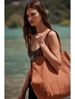 Kimood KI 3208 Velká taška 19.3208 washed caramel coffee