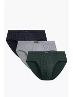 Atlantic 3MP-205 3-pack barva:námořnická/šedá/tmavě zelená