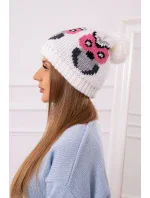 Dámská čepice  bílá model 18751615 - K-Fashion