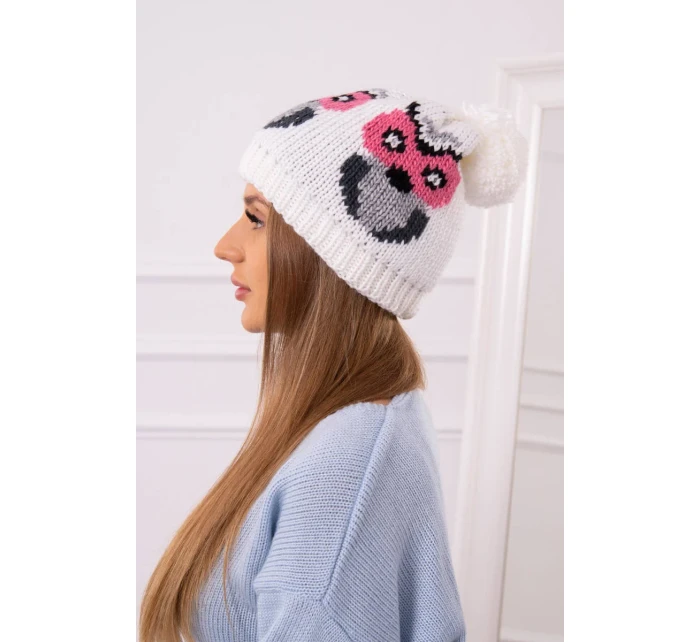 Dámská čepice  bílá model 18751615 - K-Fashion