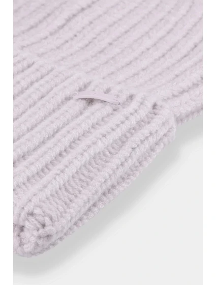 Zimní čepice s přídavkem materiálů fialová model 21645327 - 4F