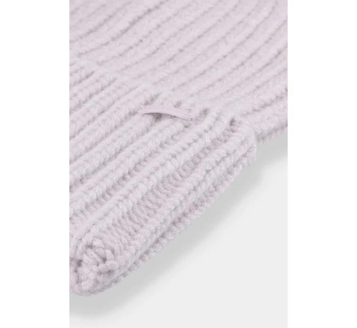 Zimní čepice s přídavkem materiálů fialová model 21645327 - 4F