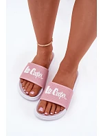 Dámské pantofle model 22089608 Růžové - Lee Cooper Dámské pantofle model 22089608 Růžové - Lee Cooper
