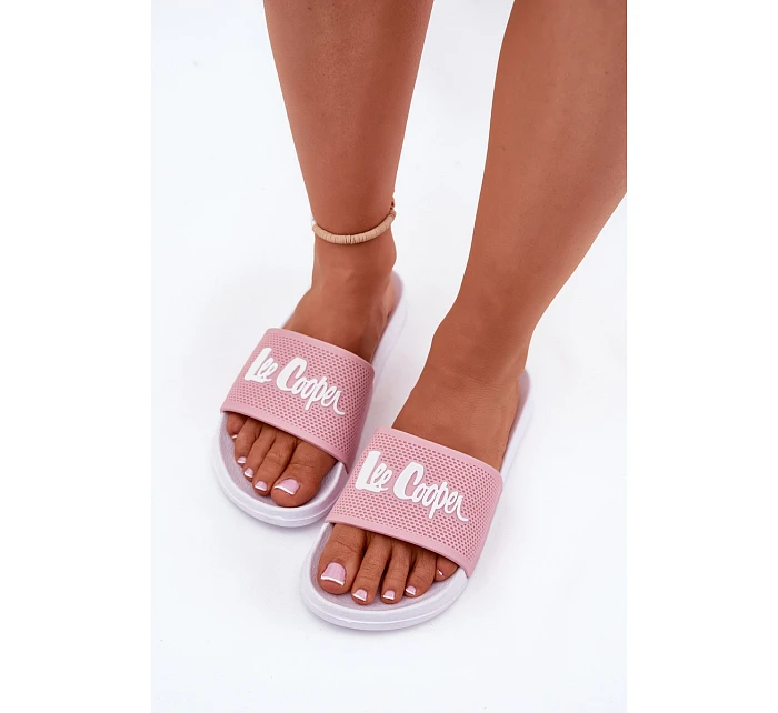Dámské pantofle model 22089608 Růžové - Lee Cooper Dámské pantofle model 22089608 Růžové - Lee Cooper